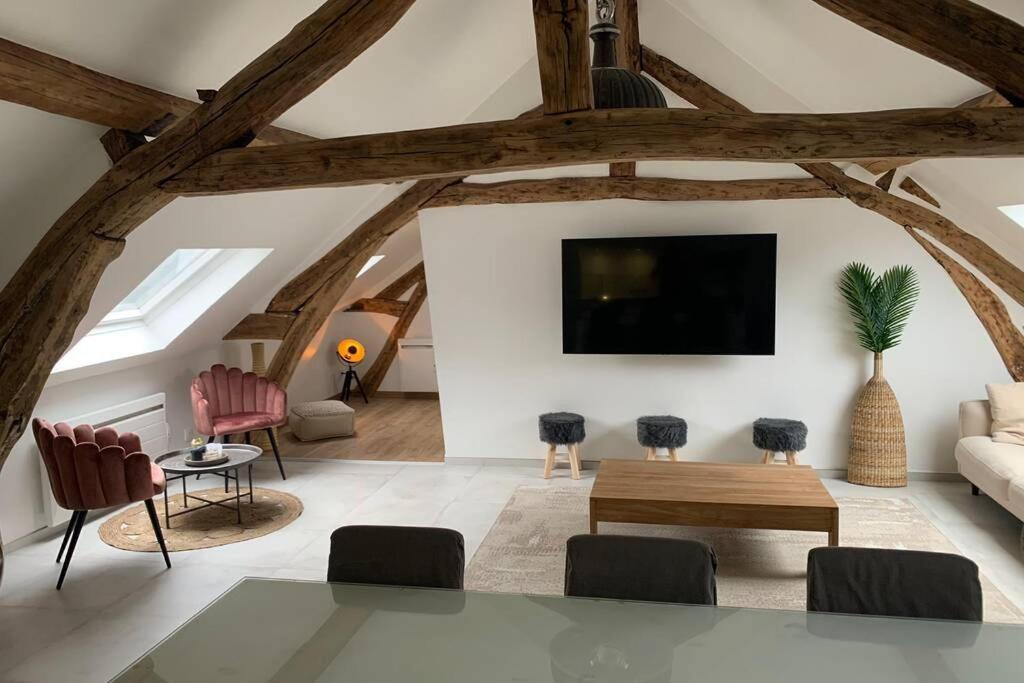 Appartement Spacieux En Plein Coeur De Руан Экстерьер фото